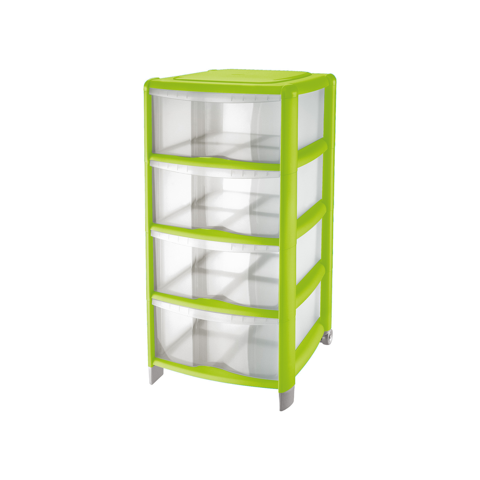 Cassettiera/Cassonetto Verde In Scala 1:64 Con Coperchio, Accessorio Per Diorami