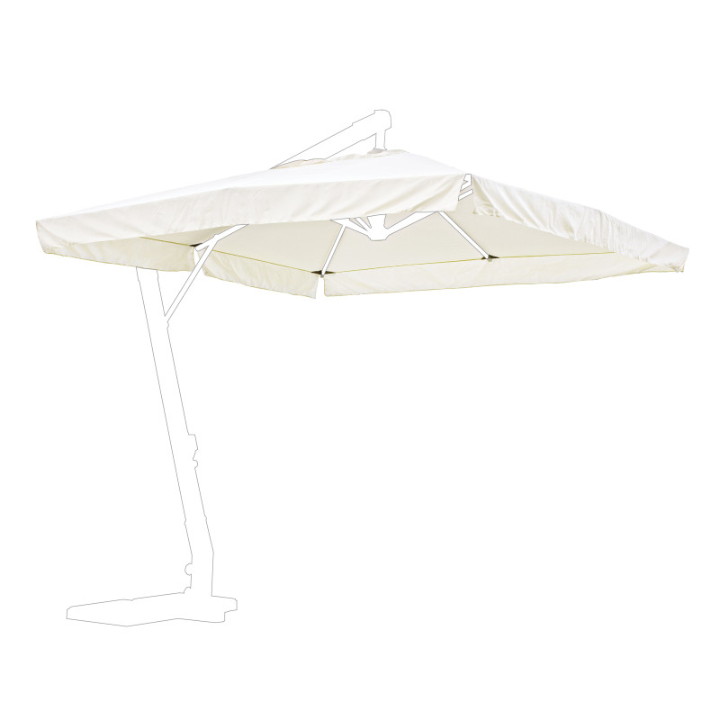Telo di Ricambio per Ombrellone a Braccio Orion 4x4 Beige