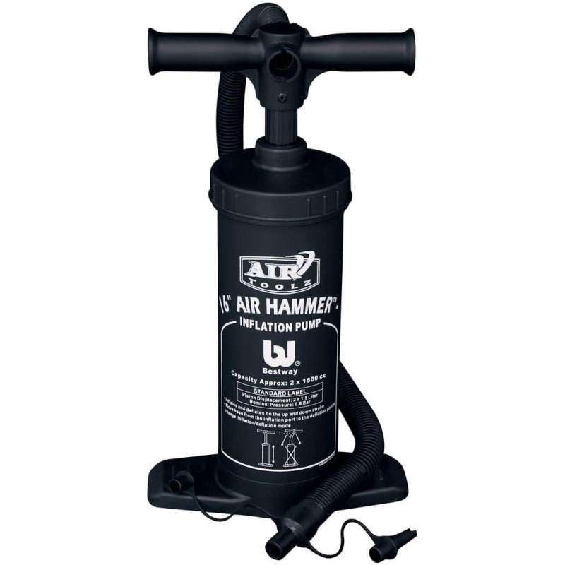Pompa di gonfiaggio manuale per gonfiare materassini piscina gonfiabili