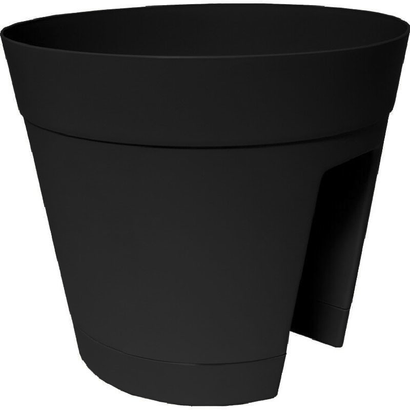 Vaso fioriera per ringhiera Ratolla Railing lunghezza 27 cm, colore