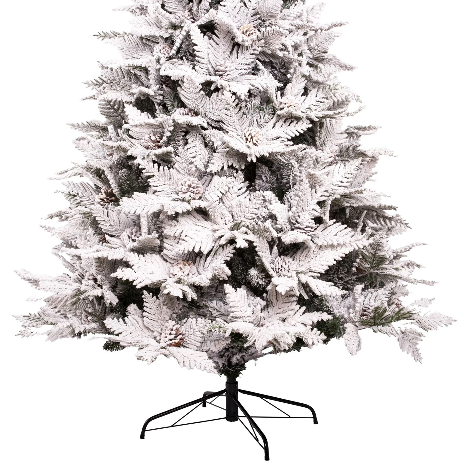 Albero Di Natale TIROLO Effetto Realistico POLIETILENE + PVC Da 270 Cm Con 1630 Rami Brand Bizzotto 86222663