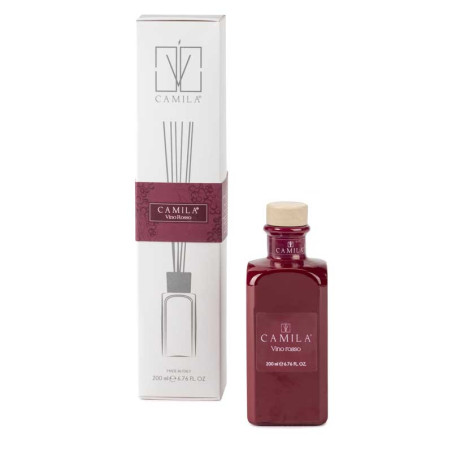 Profumatore per Ambienti 200ml - Gelsomino,Diffusore Profumo Ambiente con 5 Bastoncini,Reed Diffuser Fragranze per Bagno,Appartamento