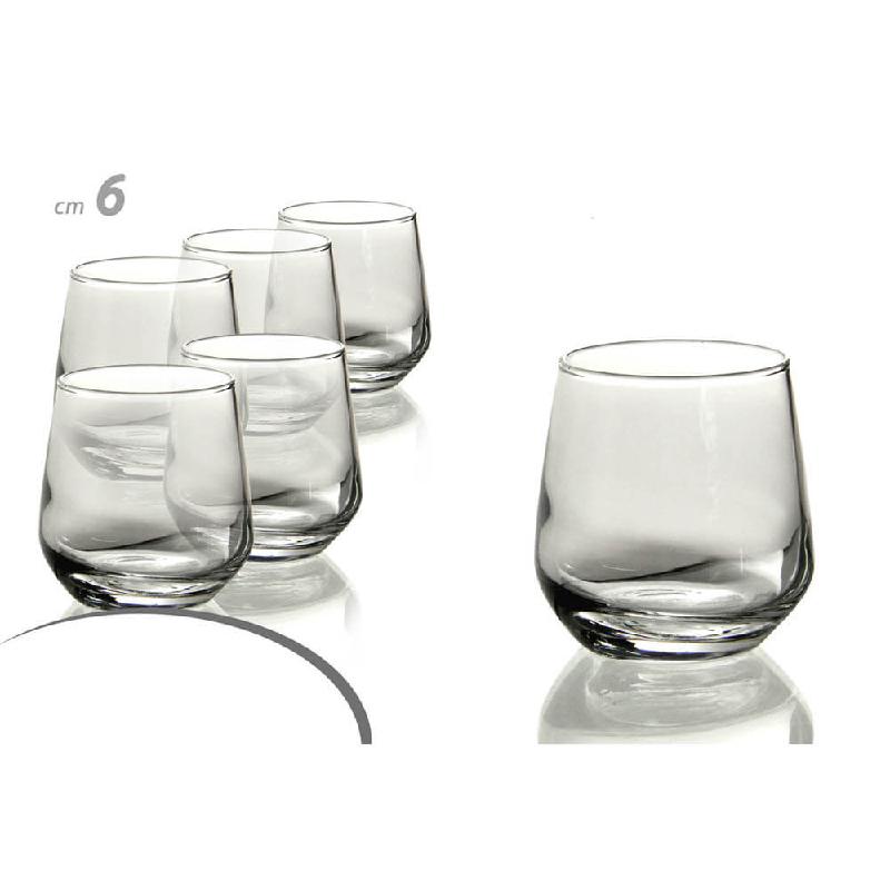 RCR Cristalleria Italiana Tiki Etruria - Set da 4 Bicchieri Acqua e Co – L'Arcolaio