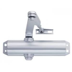 Assa Abloy MAB 503 Argento Chiudiporta Aereo A Pignone E Cremagliera