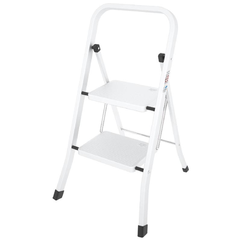 Scala Pieghevole Hailo K20 - 2 Gradini, Acciaio, Portata 150kg, Antiscivolo - Foto 3