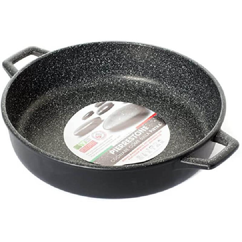 Tegame 2M In Alluminio Cm.28 | Inad.Alb. Per Cucina Professionale E Casalinga