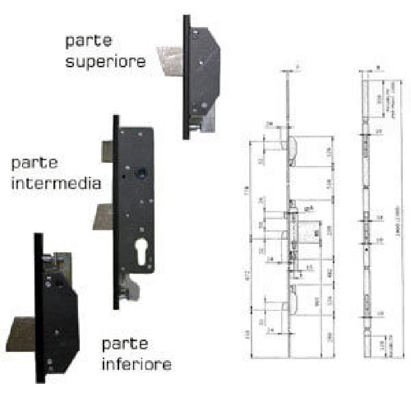 SERRATURA MULTIPUNTO E 35