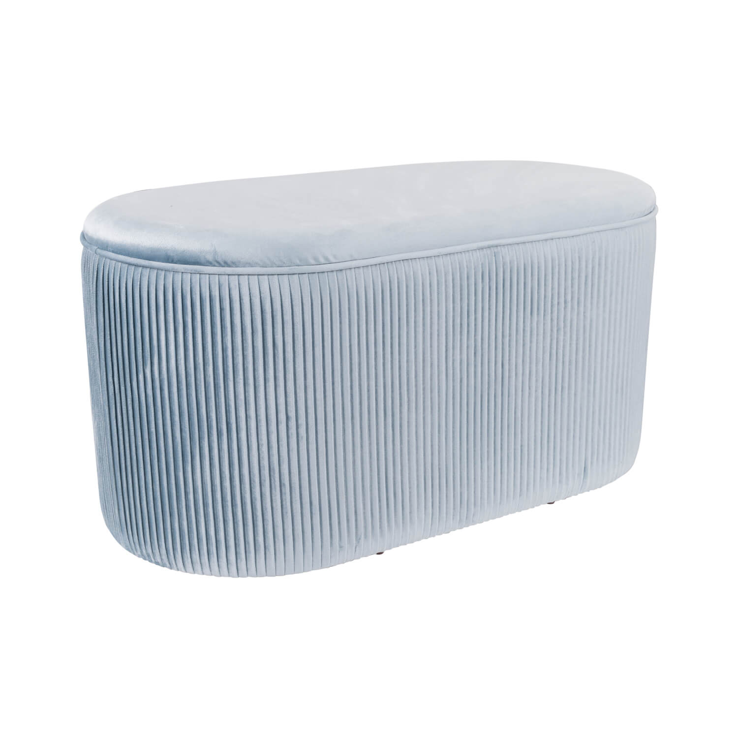 Pouf Contenitore Grigio In Velluto Per Bambini - Cassapanca Pieghevole 32x32x32cm Salvaspazio - Foto 9