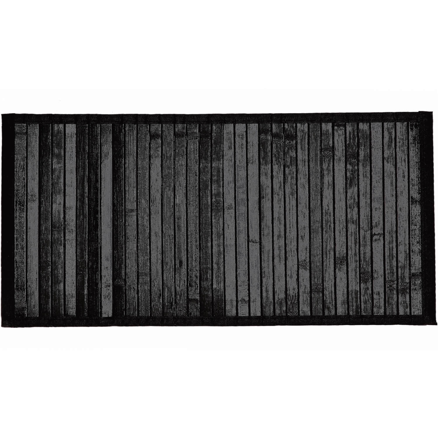 Tappeto iuta nero 80 x 300 cm SINANKOY